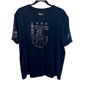Nike Men’s XL Dri-FIT Washington Tee – Athletic Cut Black